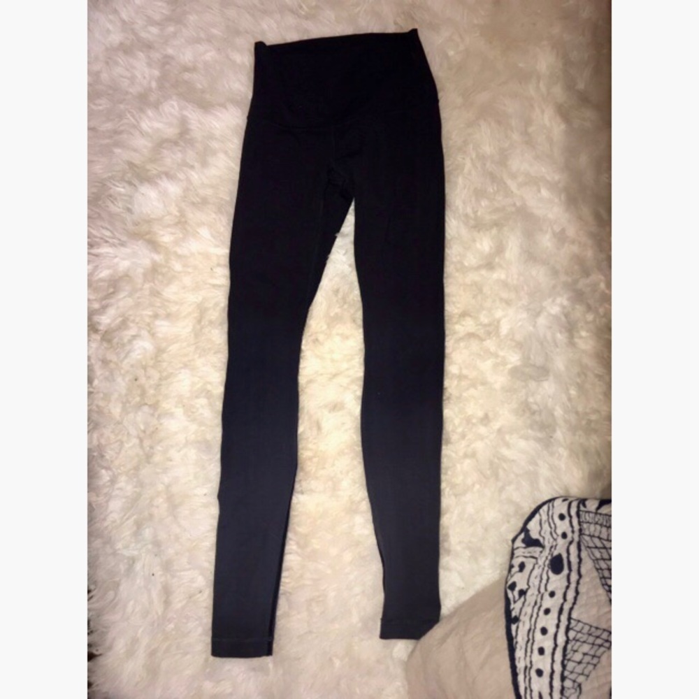 high waisted lulu lemon leggings ombré